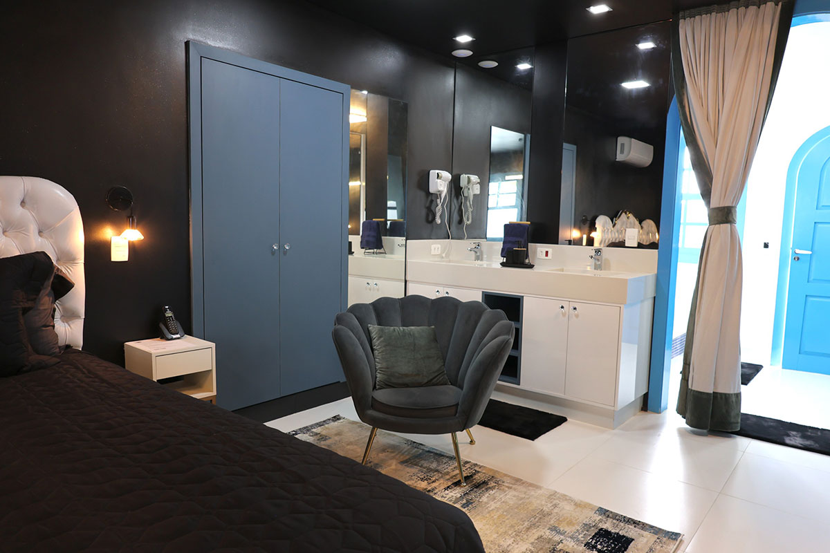 Hotel Boutique Campos Do Jordao - Quarto Estilo Grego ares