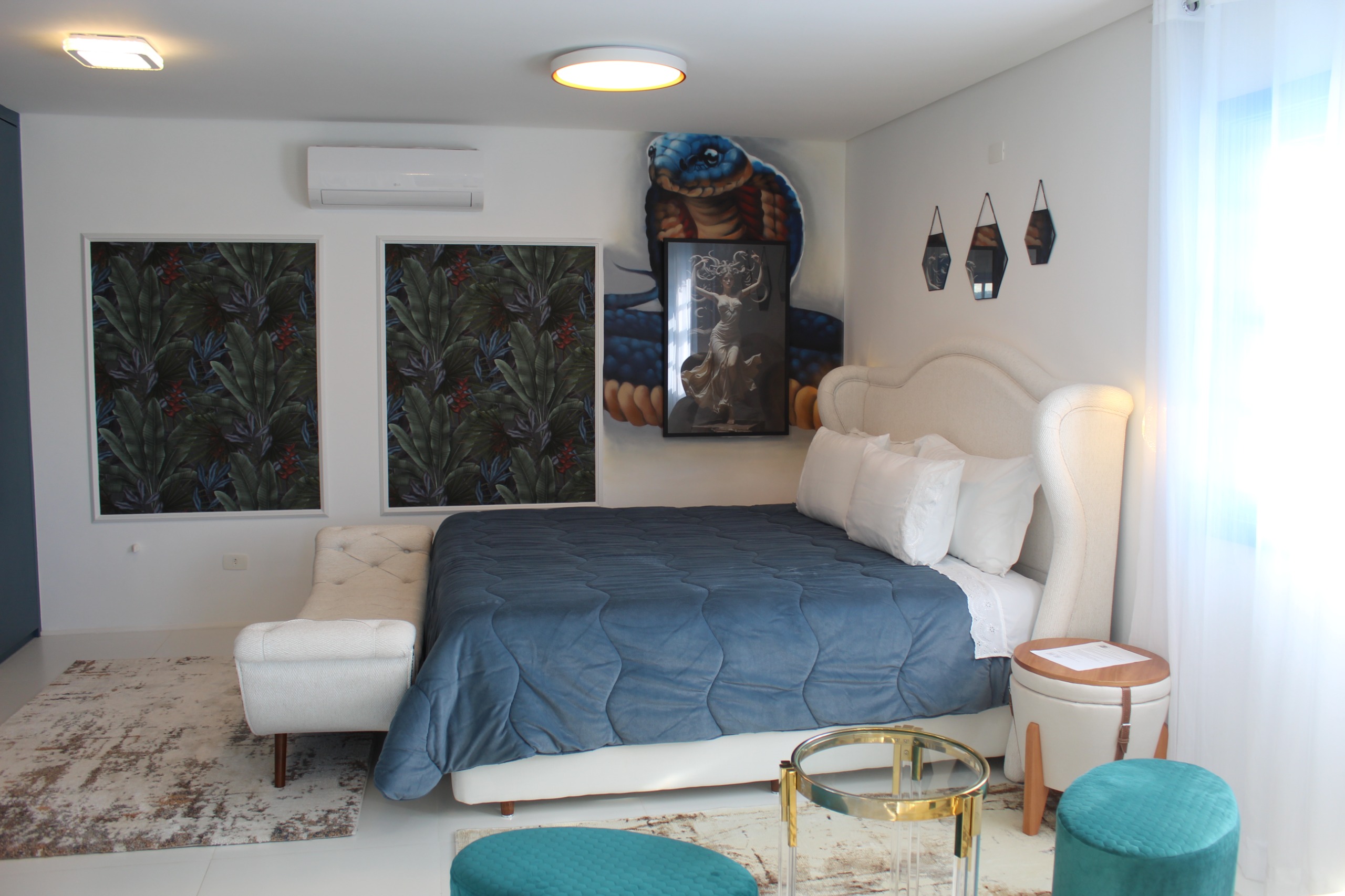 Hotel Boutique Campos Do Jordao - Quarto Estilo Grego medusa