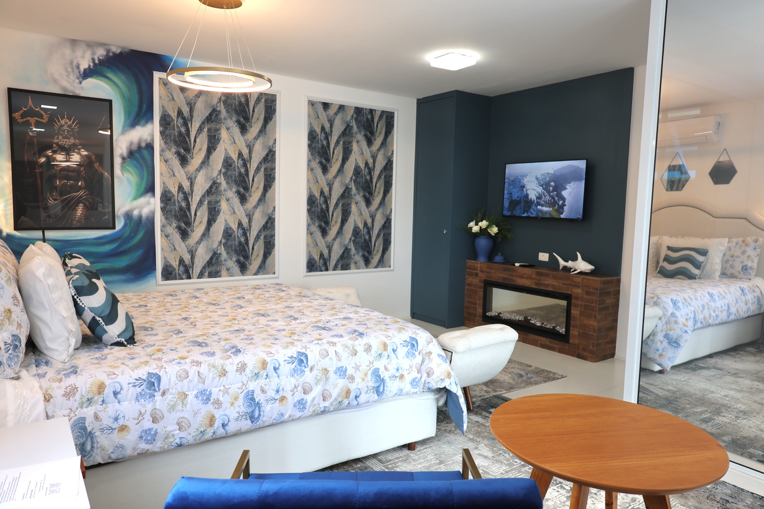 Hotel Boutique Campos Do Jordao - Quarto Estilo Grego poseidon